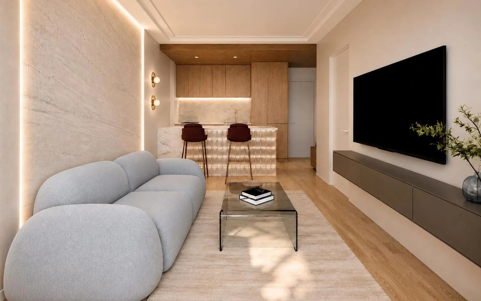 Extraordinario piso de una habitación reformado en Goya